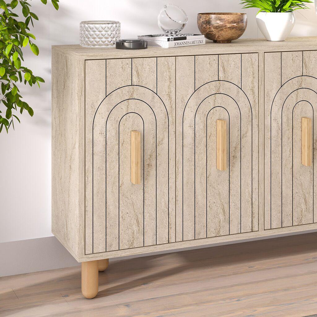 Hanah Home Console Tiger, 120x73.6x29.6 cm, песоклива