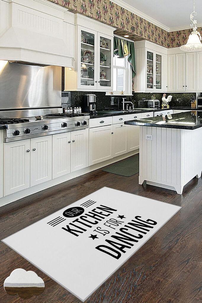 Тепих Conceptum Hypnose Wookece175, 80x200 см, бело-црн