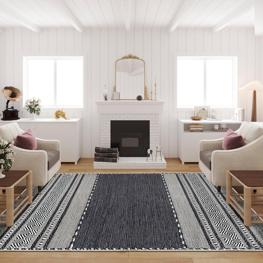 Conceptum Hypnose тепих Wookece253, 100x300 cm, сина