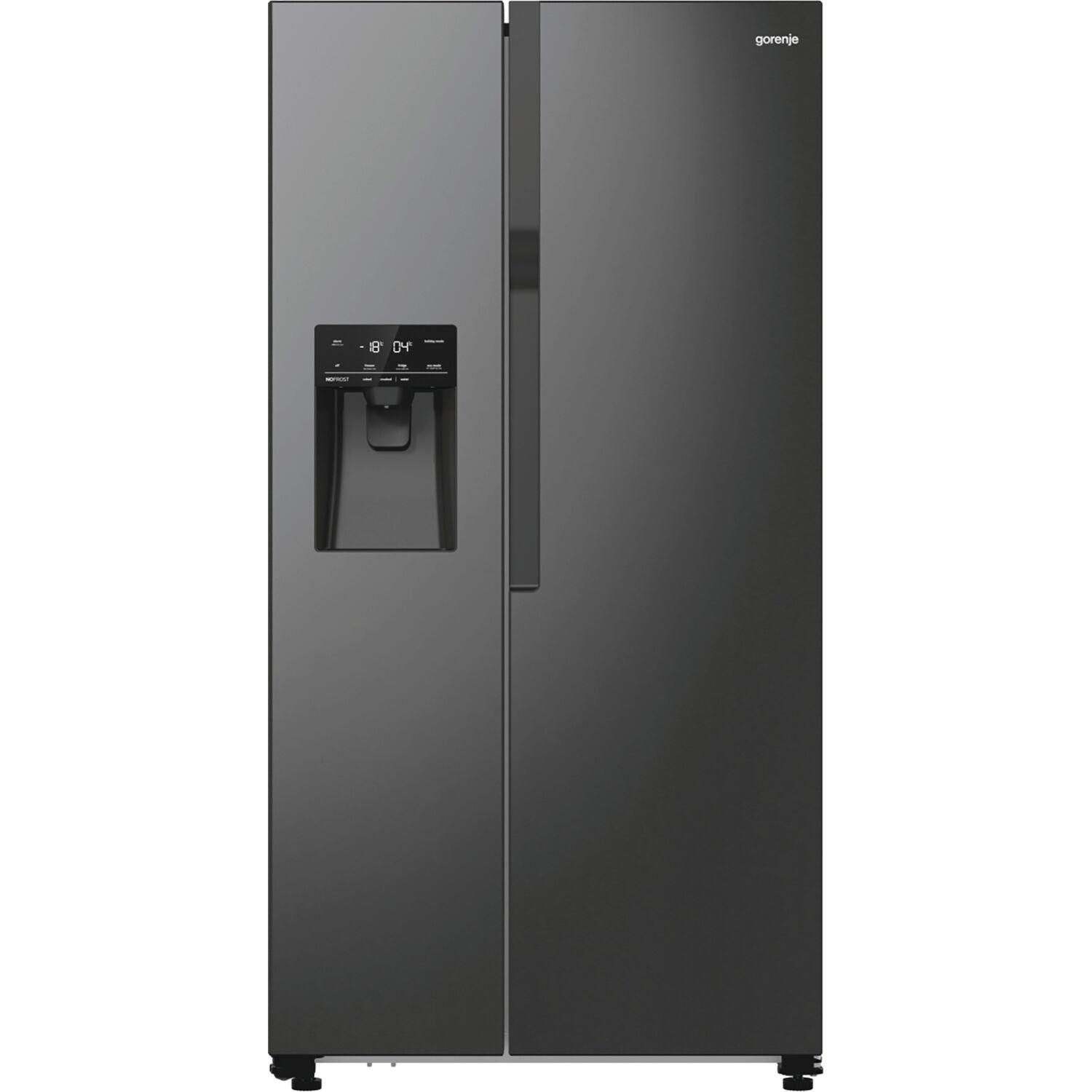 GORENJE  Side By Sidе Фрижидер Самостоен, 178.6 x 91.5 x 69.8 см, Црна