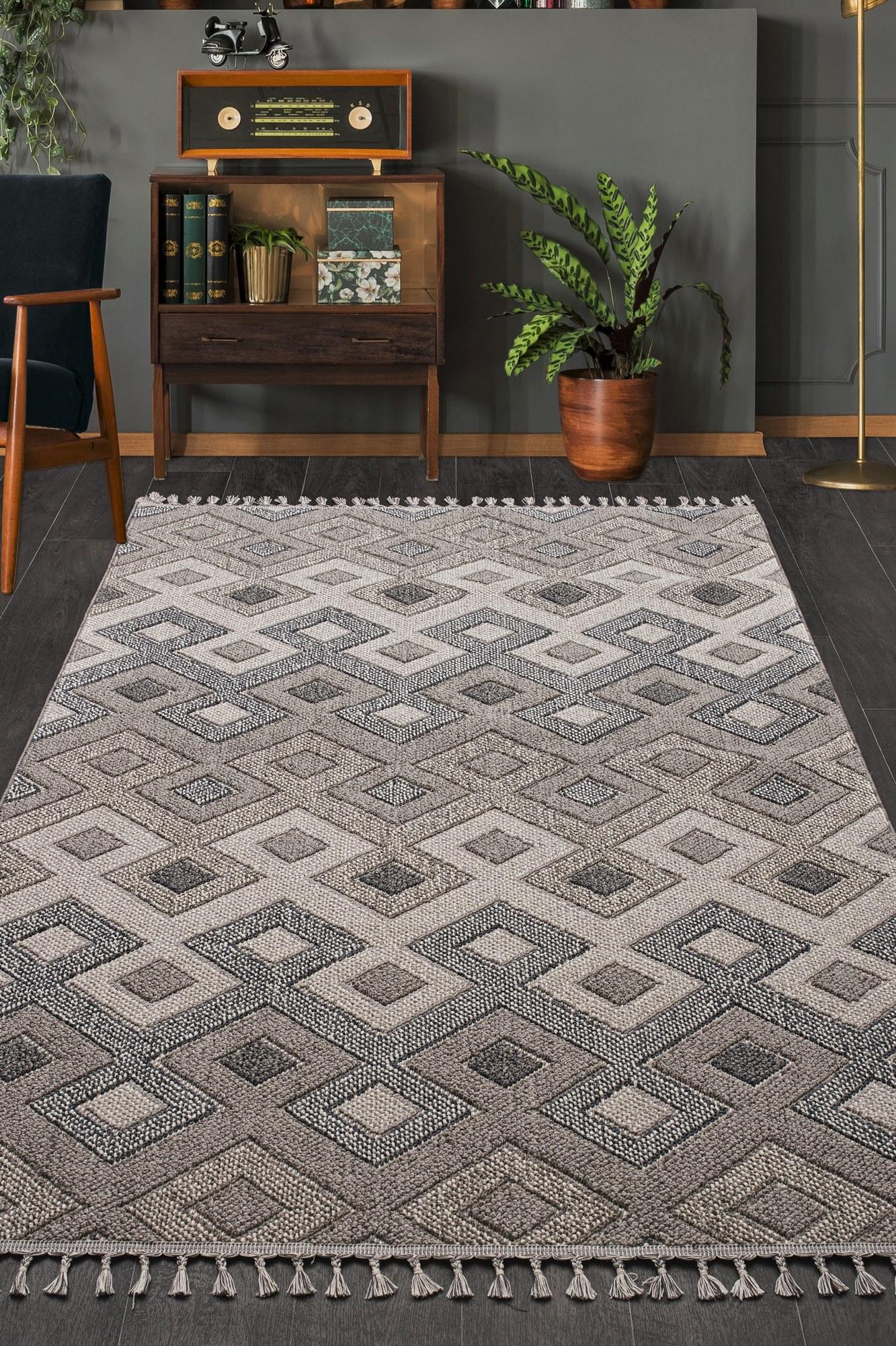 Conceptum Hypnose тепих 160x230cm Беж-сиво