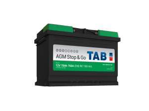 VESNA TAB Акумулатор 12V 70ah 760a AGM Start/Stop D+