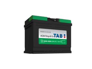 VESNA TAB Акумулатор 12V 60ah 680a AGM Start/Stop D+