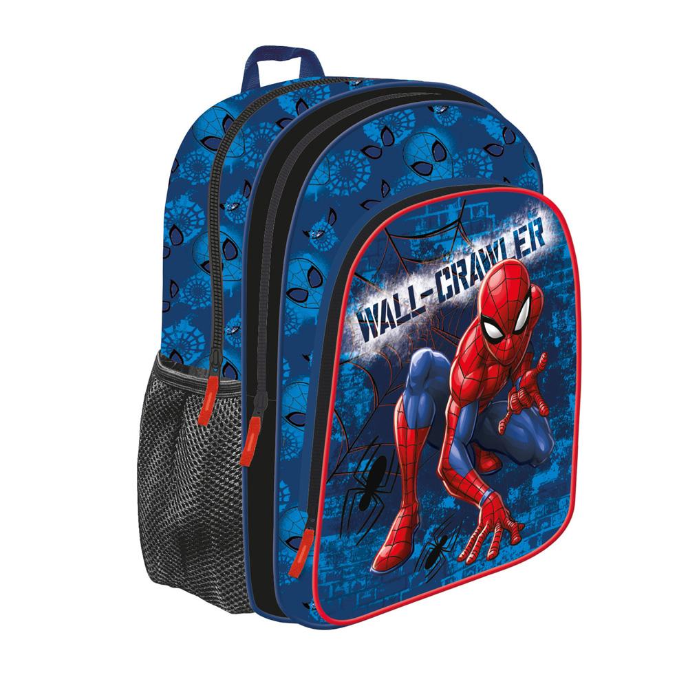BAMBINO Ранец, 3 Патенти, Спајдермен, 15", Spiderman,5903235651298