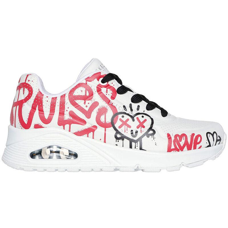 Skechers Женски патики UNO- GRAFFITI LOVE