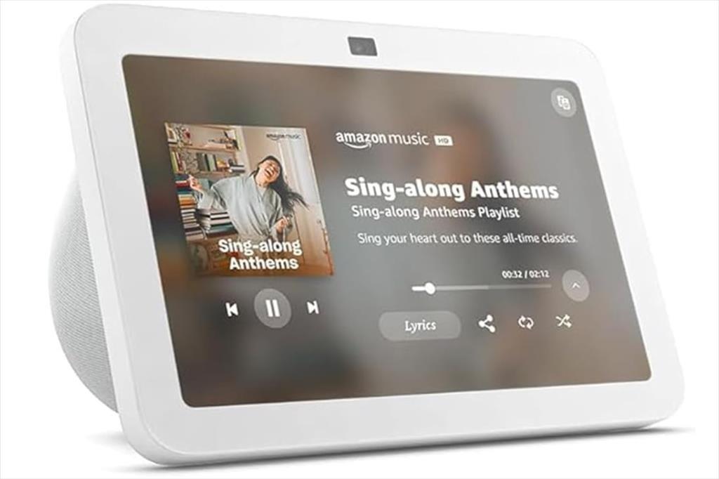 AMAZON Паметен Звучник Echo Show 8, 4Th Gen, Multimedia Speaker, Бел