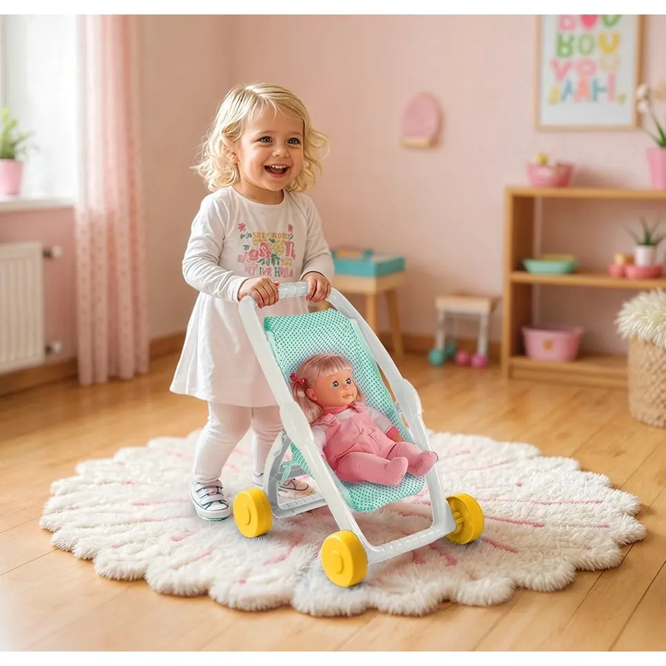 Количка За Кукла - Бела (2659)