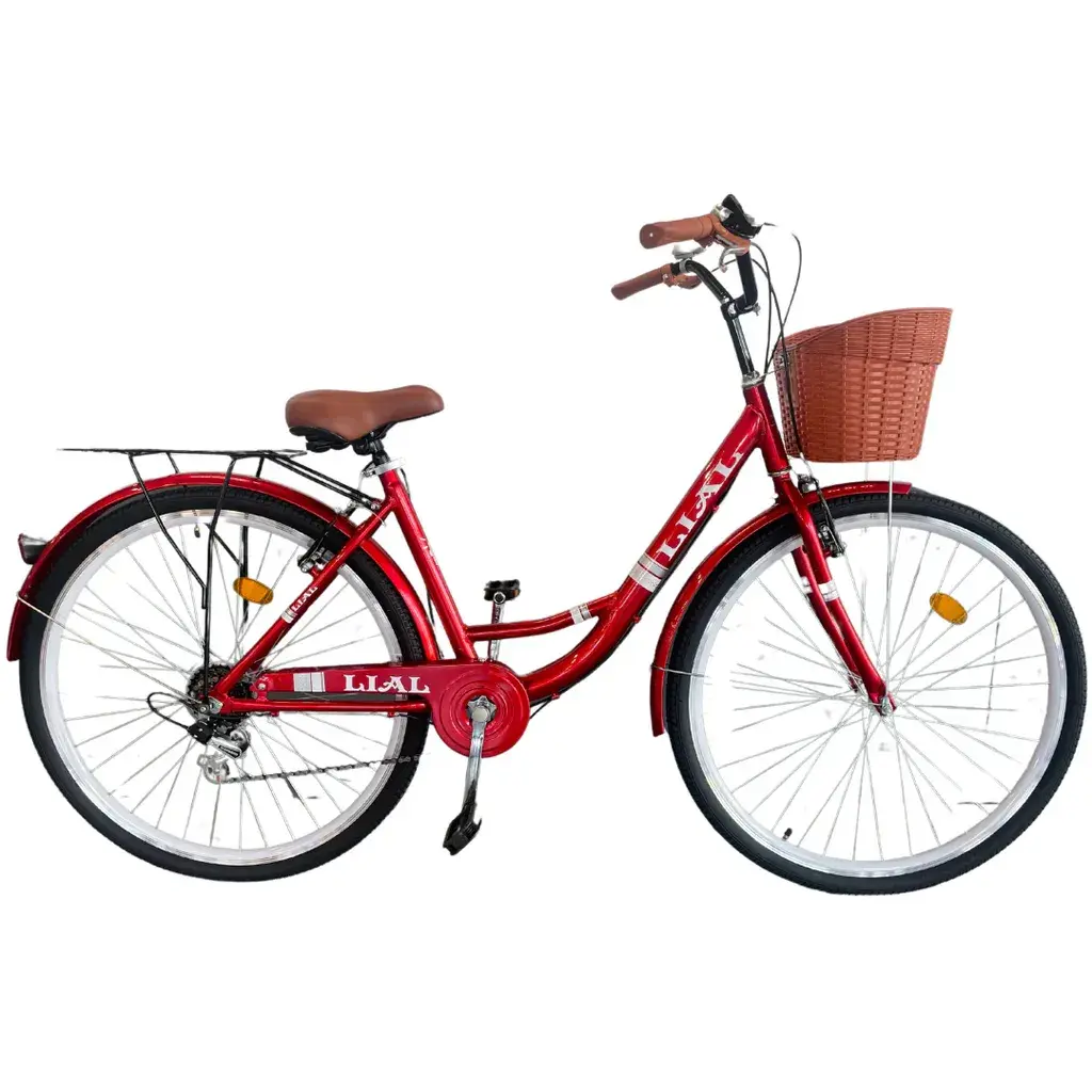 LIAL Женски велосипед City bike 28" - (RH) црвен