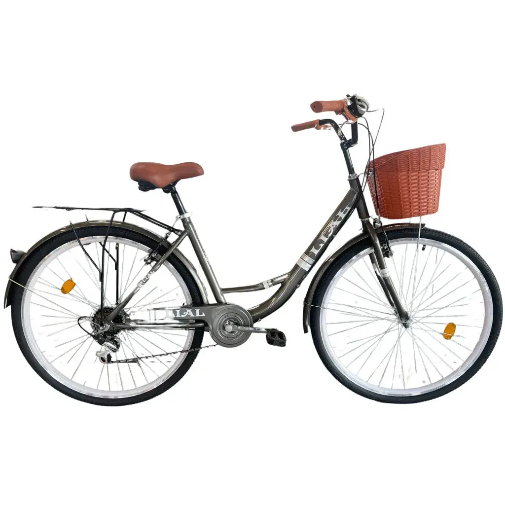 LIAL Женски велосипед City Bike 28" - (RH) темно сив