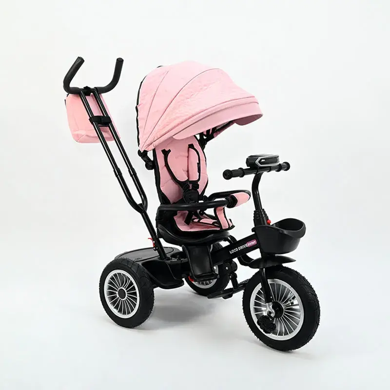 LOCO CROCO Трицикл ZOOMY, Розев