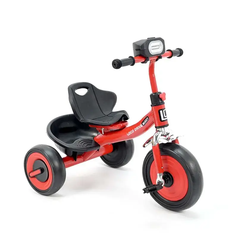 LOCO CROCO Трицикл BUZZY, Црвен