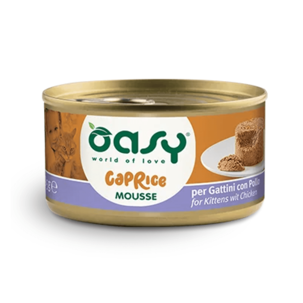 Oasy Caprice Паштета За Мали Мачиња Со Мус Од Пилешко