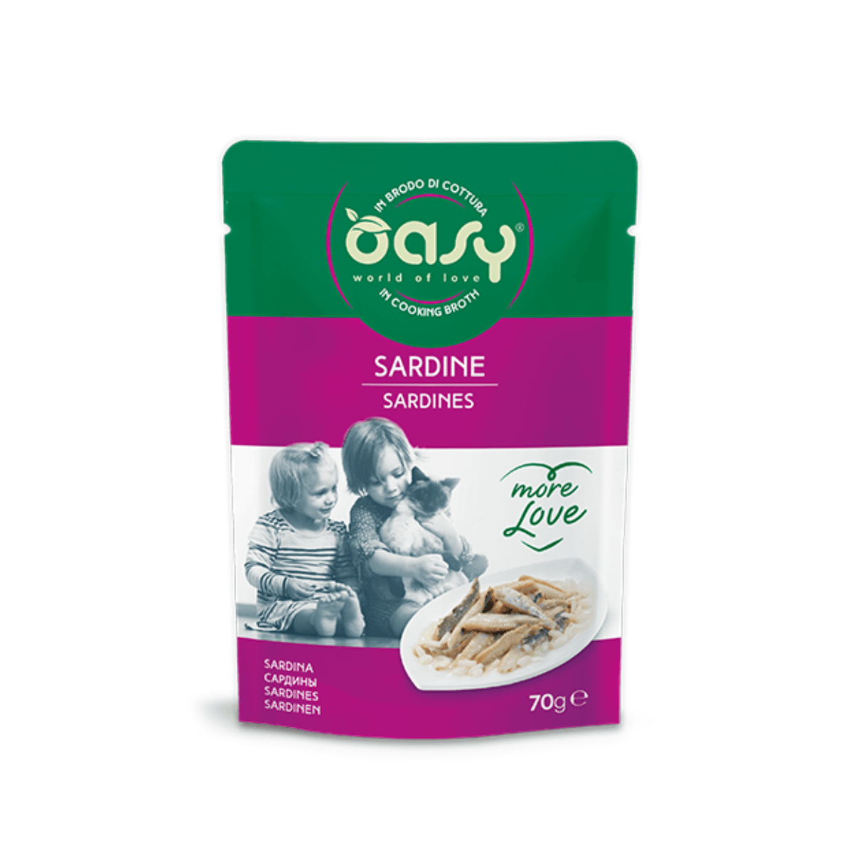 Oasy More Love Пауч Со Сардини
