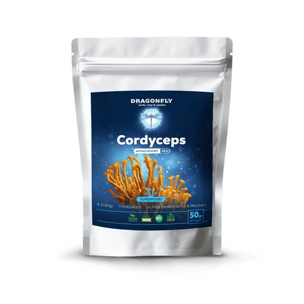Кордицепс (Cordyceps) екстракт во прав 10:1 - 50 гр.