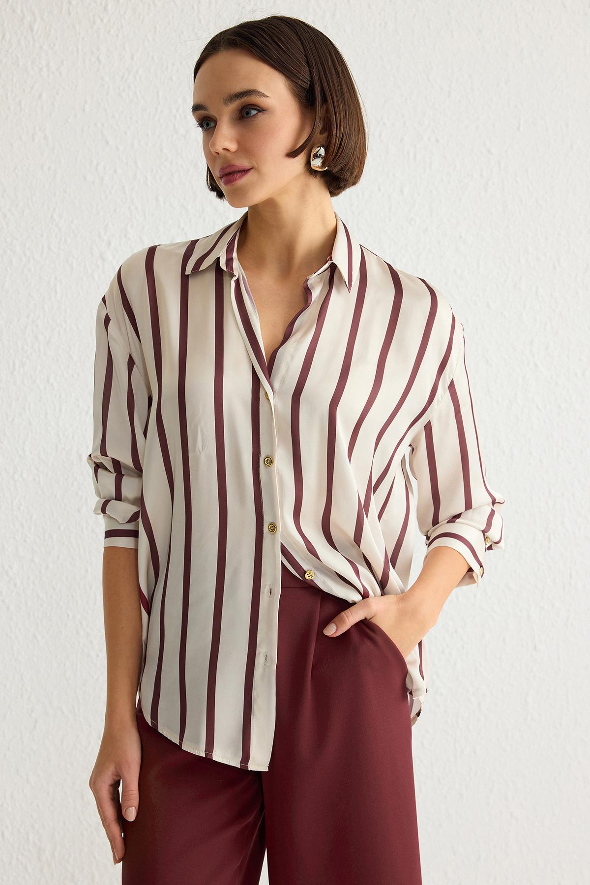 Trendyol Женска Кошула Црвена