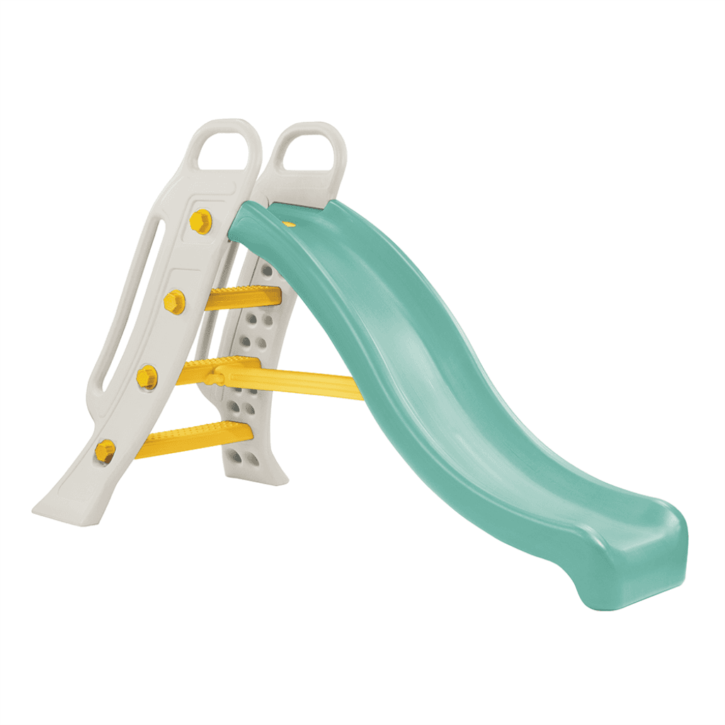 Dolu Big Water Slide - Зеленo-бел детски тобоган со приклучок за вода