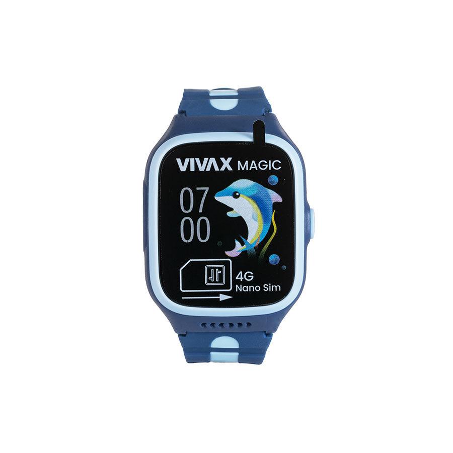 VIVAX Детски Паметен Часовник Magic 4G, Син