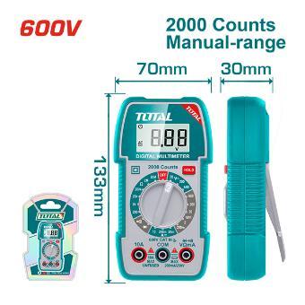 Total Дигитален Мултиметар Tmt5360011 600V