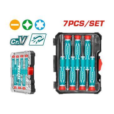 Total Прецизен Шрафцигер Сет Tht250726 7/1