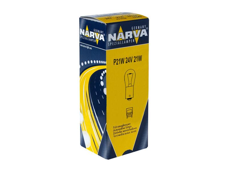 NARVA Халогенска сијалица Narva P21W 24V, 21W, BA15s, 1 бр.