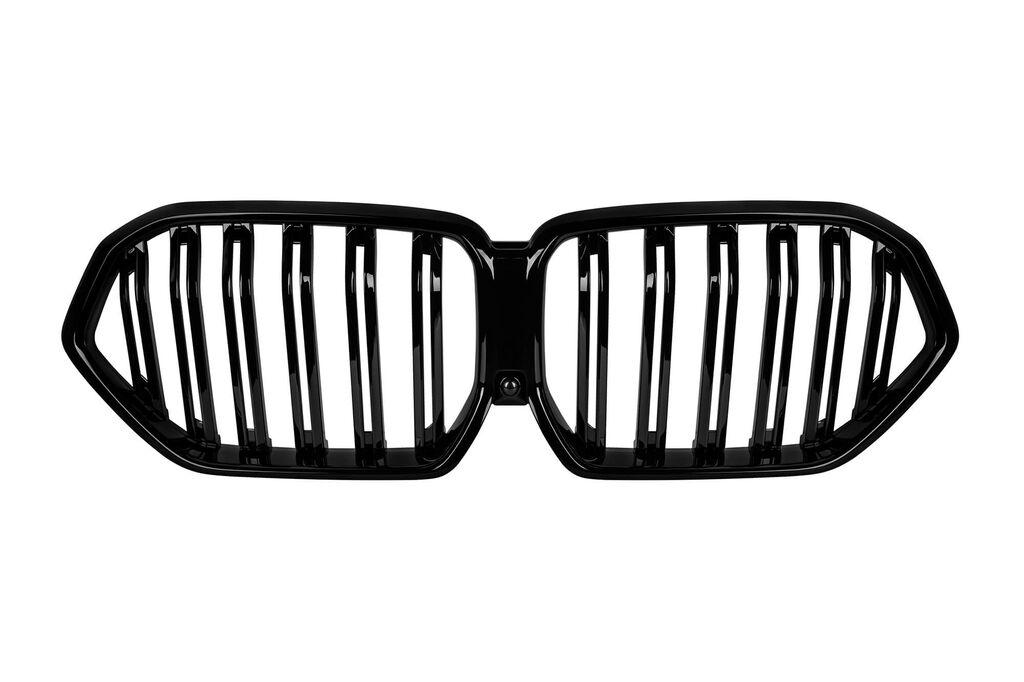 AUTOLUX Бубрези со  двојни  ребра црн лак за BMW X6 G06 по 2020