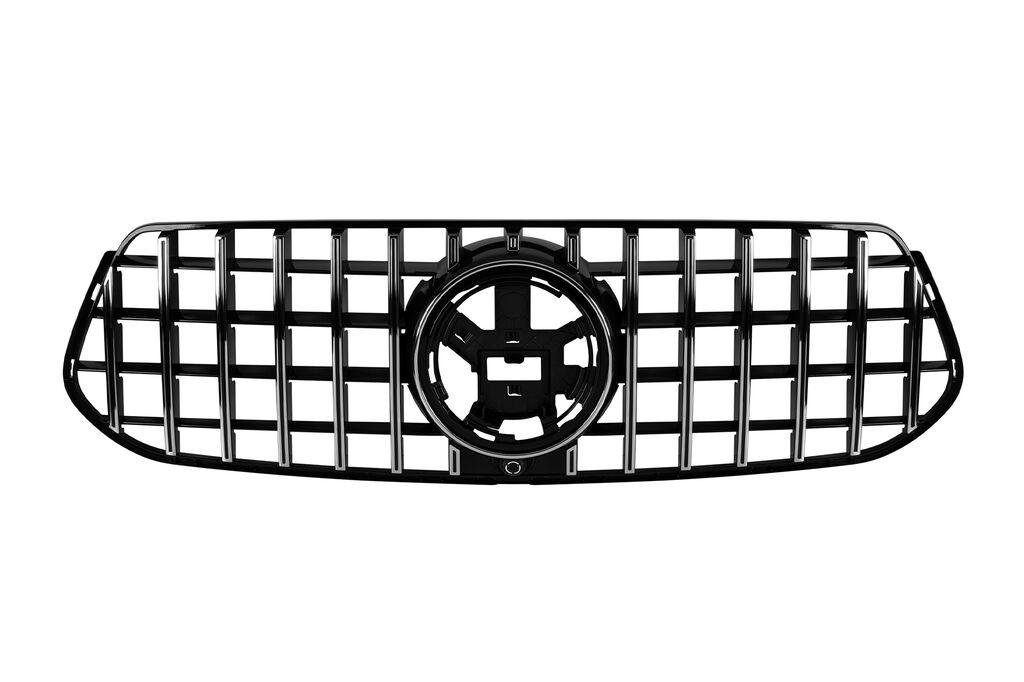 AUTOLUX Хром/црна решетка тип GT за Mercedes GLE SUV W167, GLE купе C167 2019-2022