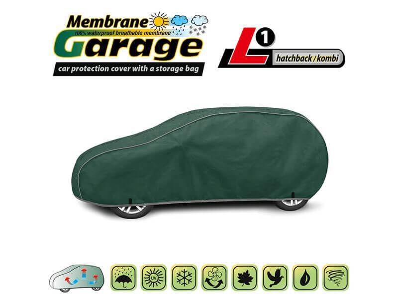 KEGEL-BLAZUSIAK Церада Kegel Серија Membrane Garage димензија L1 зелена за хечбек/караван
