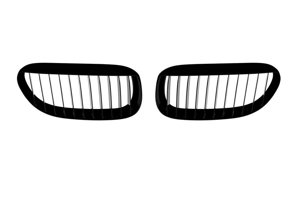 AUTOLUX Бубрези со единични ребра црн лак за BMW серија 6 Е63, Е64 2003-2010