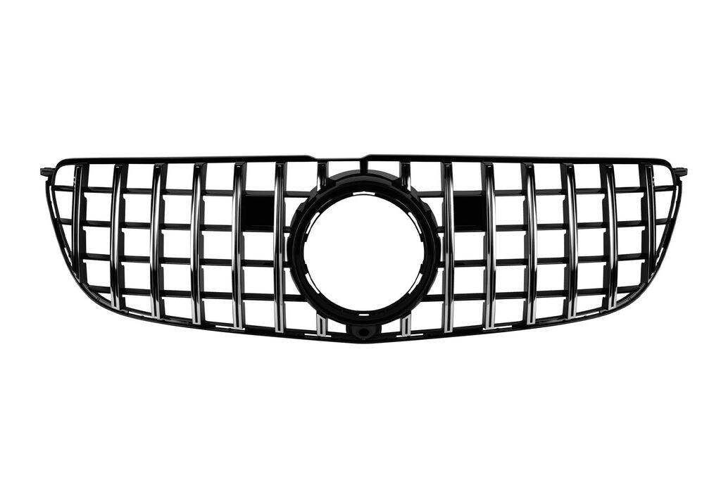 AUTOLUX Хром/црна решетка тип GT за Mercedes GLS X166 2016-2019