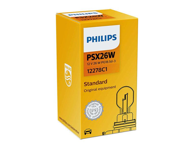 PHILIPS Халогенска сијалица PHILIPS PSX26W 12V, 26W, PG18.5d-3, 1 бр.
