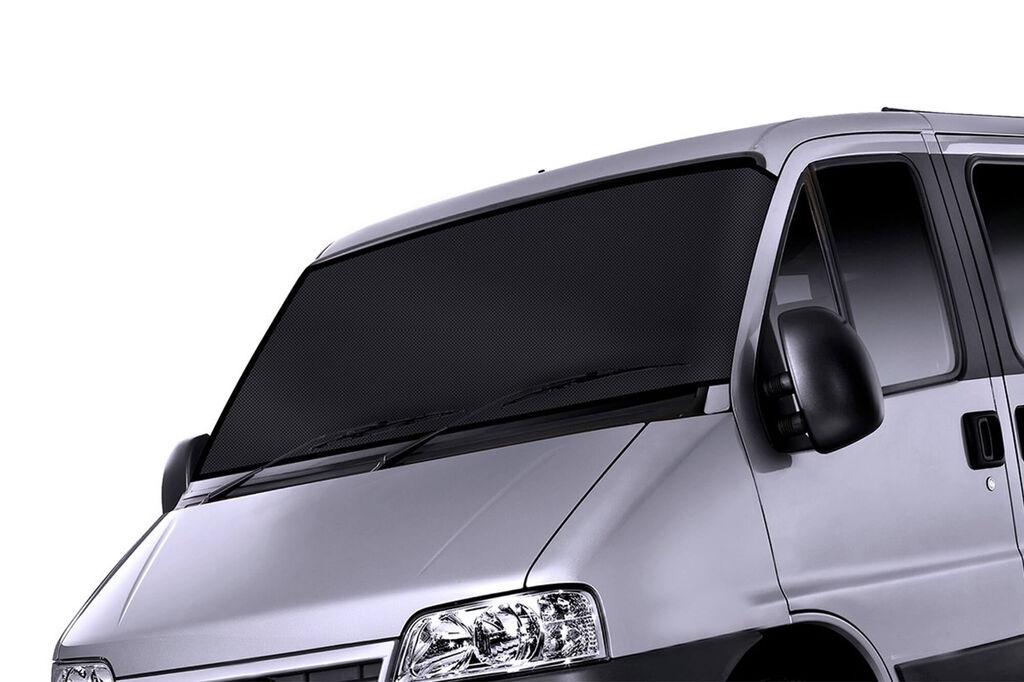 CARPASSION Церада Carpassion Winter Big за преден прозорец на бус 95x145-175cm, црн