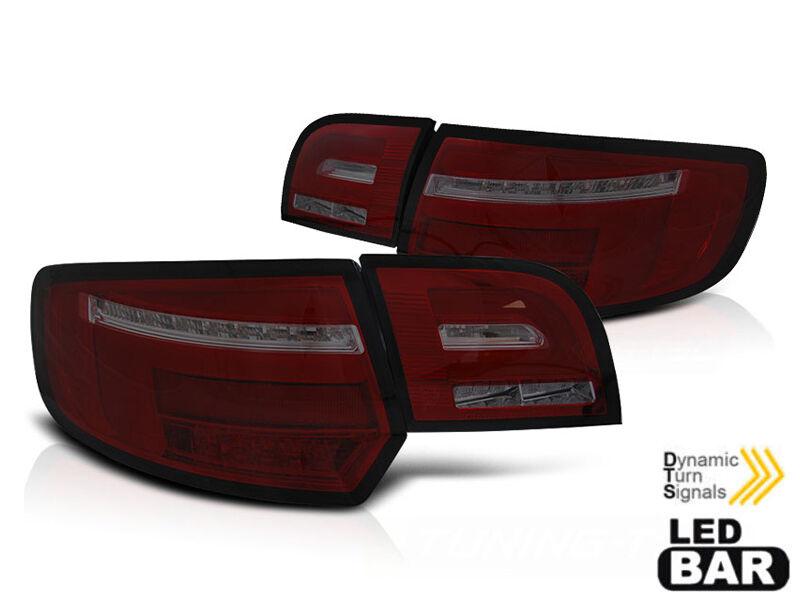 AUTOLUX Комплет тунинг LED штопови за Audi A3 8P Sportback 2003-2008 затемнета основа, лев и десен