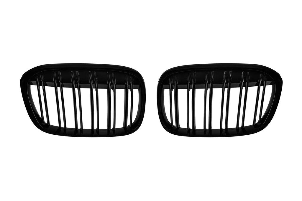 AUTOLUX Бубрези со  двојни  ребра црн лак за BMW X1 F48 2016-2019