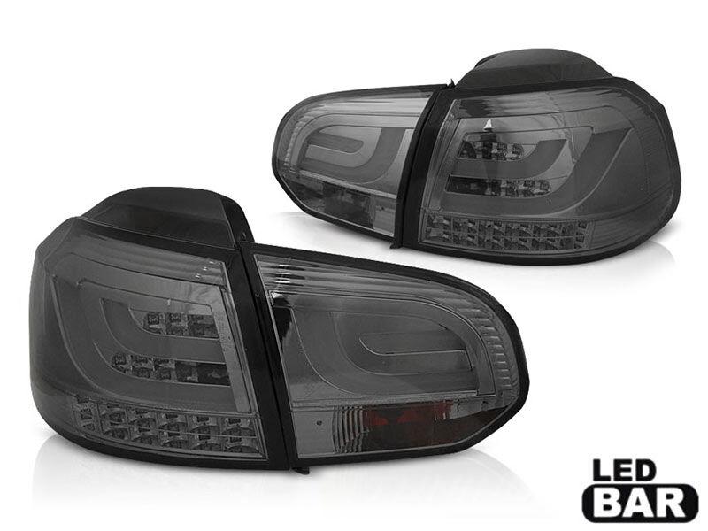 AUTOLUX Комплет LED штопови за VW Golf 6 2008-2012, затемнета основа