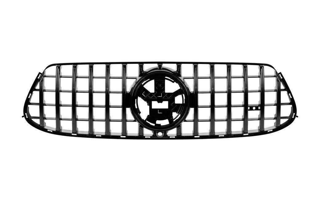AUTOLUX Црн лак решетка тип GT за преден GLE63 браник на Mercedes GLE W167, GLE Coupe C167 по 2019