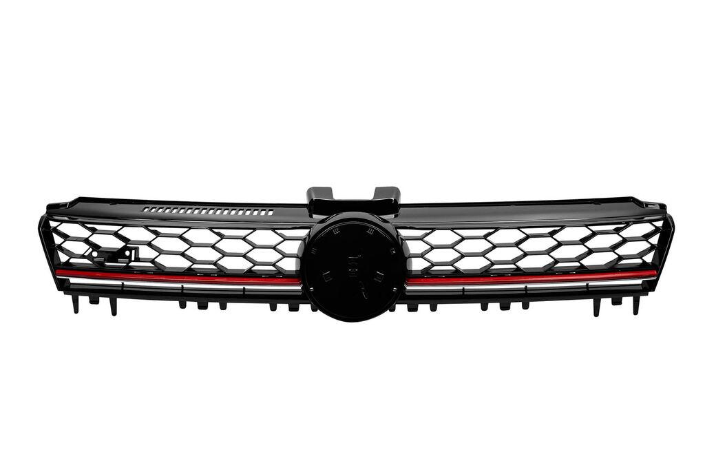 AUTOLUX GTi решетка за VW Golf VII 2012-2019 за GTi браник, без отвор за амблем