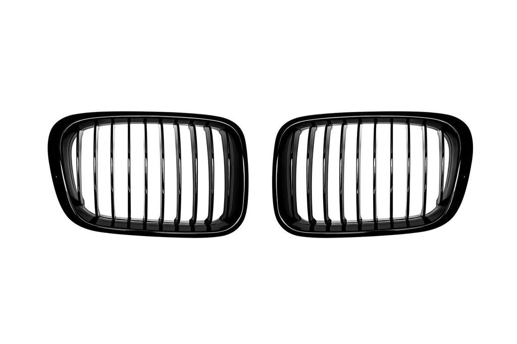 AUTOLUX Бубрези со  единични ребра црн лак за BMW серија 3 E46 седан, E46 караван 1998-2001