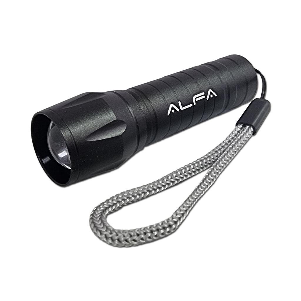 Alfa Electric LED лампа со фокус и полнење преку USB, Chip-on-Board (COB) + SMD ЏПЕ+COB light