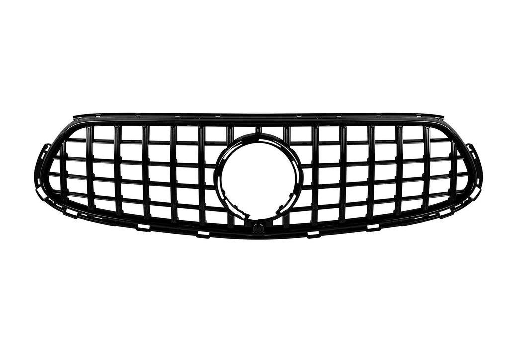 AUTOLUX Црн лак решетка тип GT за Mercedes GLC X254 по 2023  за моделот со AMG браник