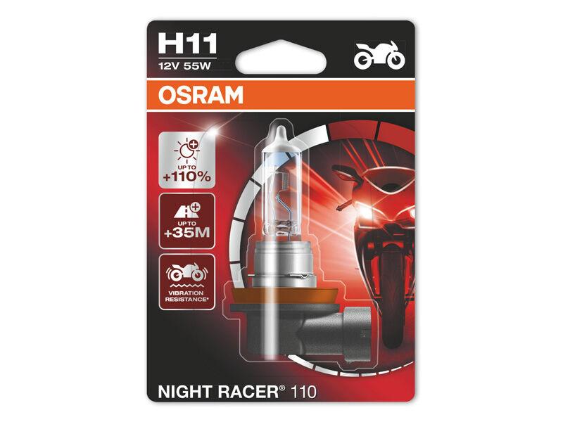 OSRAM Халогенска сијалица Osram H11 Moto Night Racer 110 12V, 55W, PGJ19-2, 1 бр.