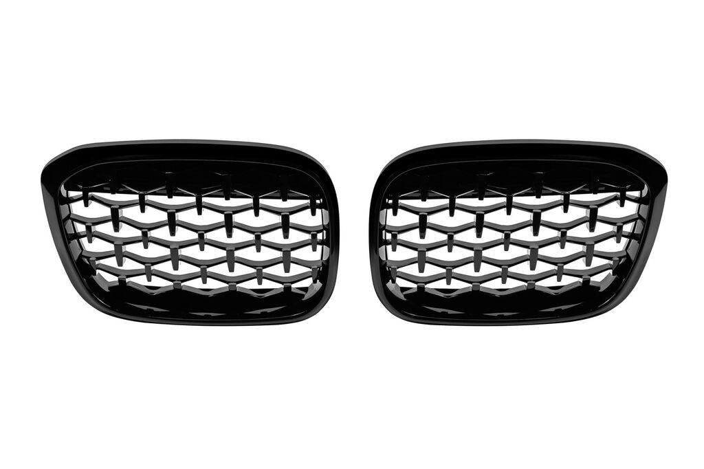 AUTOLUX Дијамантни  бубрези црн лак за BMW X3 G01, X4 G02 2019-2021