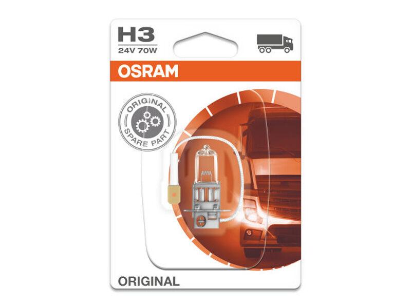 OSRAM Халогенска сијалица Osram H3 Original 24V, 70W, PK22s, 1 бр.
