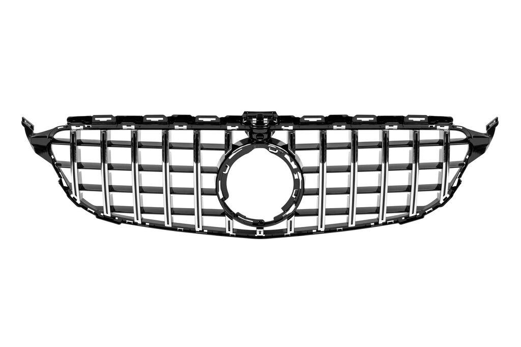 AUTOLUX Хром/црна решетка тип GT за Mercedes C класа W205 седан, S205 караван, C205 купе по 2019