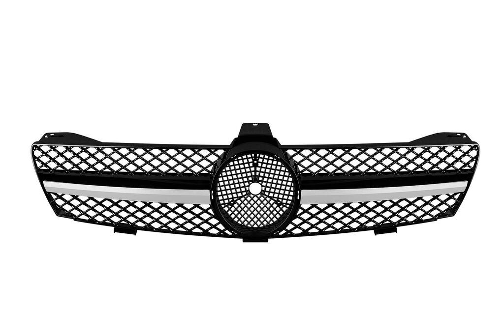 AUTOLUX Црна решетка тип AMG за Mercedes CLS C219 2004-2008