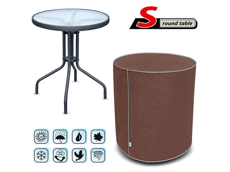 KEGEL-BLAZUSIAK Церада Kegel за градинска округла маса размер S 70x60cm, кафеава