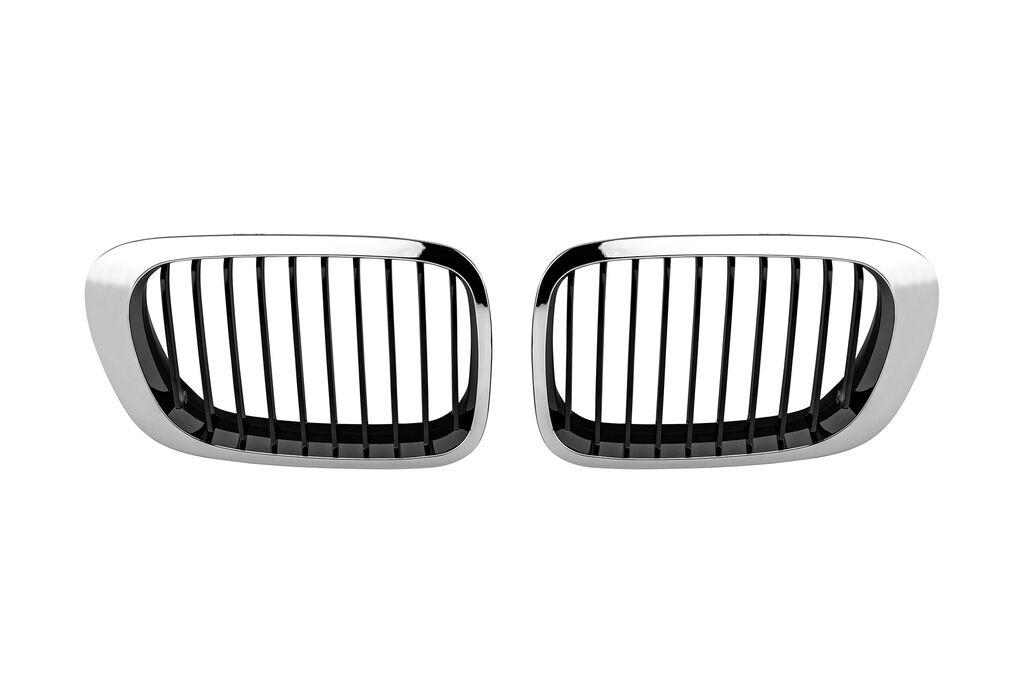 AUTOLUX Бубрези хром/црни за BMW серија 3 E46 2 врати 1999-2003