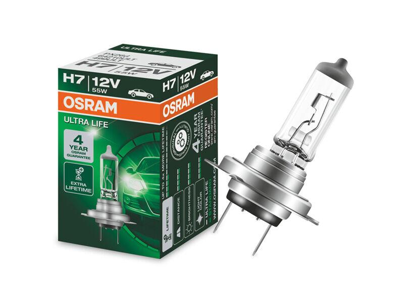 OSRAM Халогенска сијалица Osram H7 UltraLife 12V, 55W, PX26d, 1 бр.