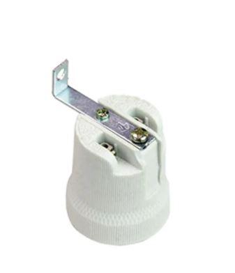 Alfa Electric Фасонка E27 порцеланска со лимче