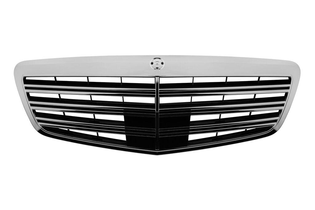AUTOLUX Хром/црна решетка тип AMG за Mercedes S класа W221 2009-2013