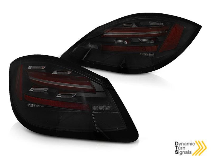 AUTOLUX Комплет LED штопови за Porsche Boxer 978, Cayman 987C 2009-2012, црно основа